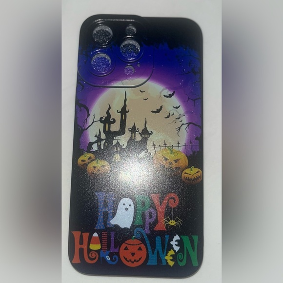 iPhone 14 ProMax Halloween Night Art Soft Phone Case NWT - Picture 9 of 9